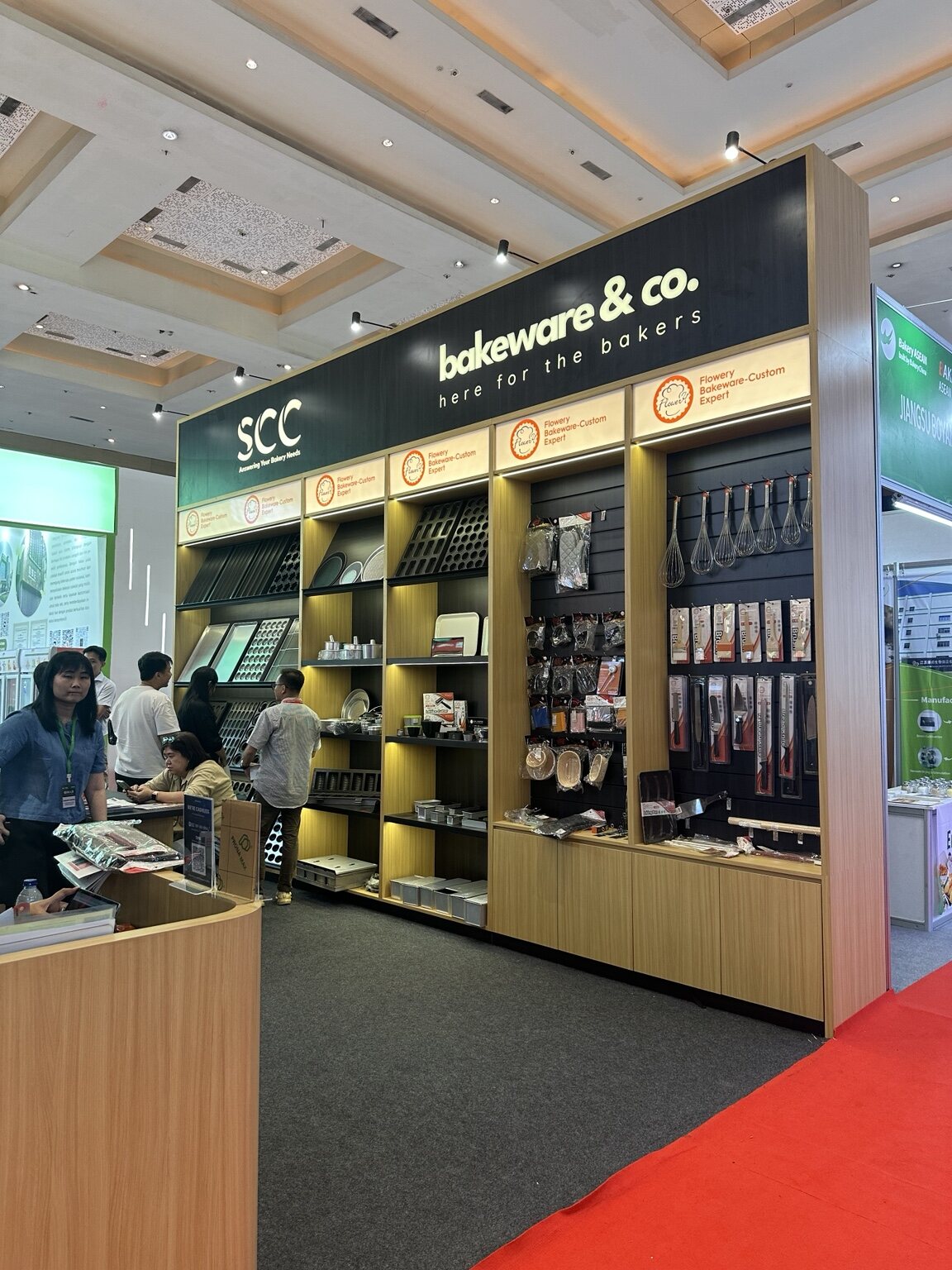 Booth SCC dan Bakeware & Co. di ASEAN Bakery Expo 2026 — tampilan proyek 1
